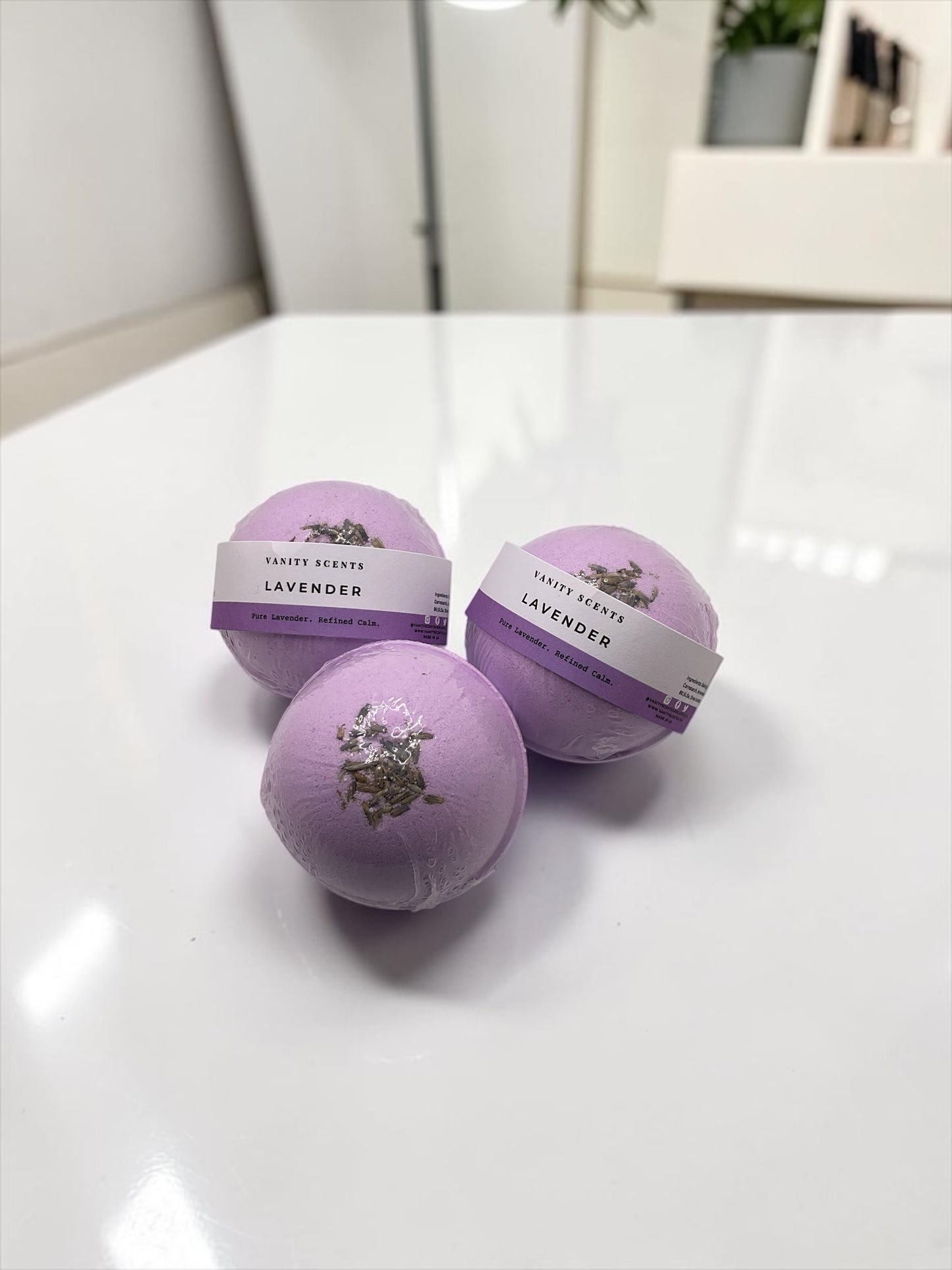 Lavender Bath Bombs