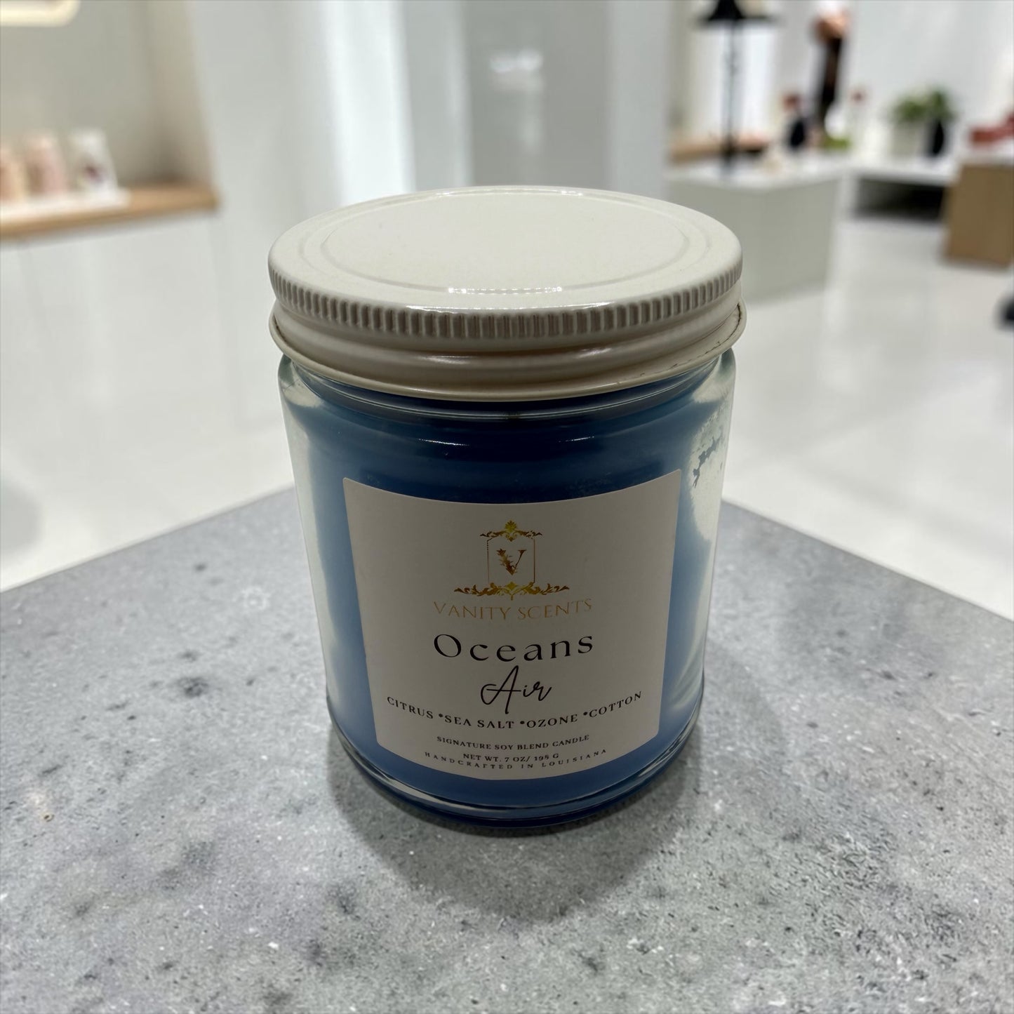 Oceans Air Candle