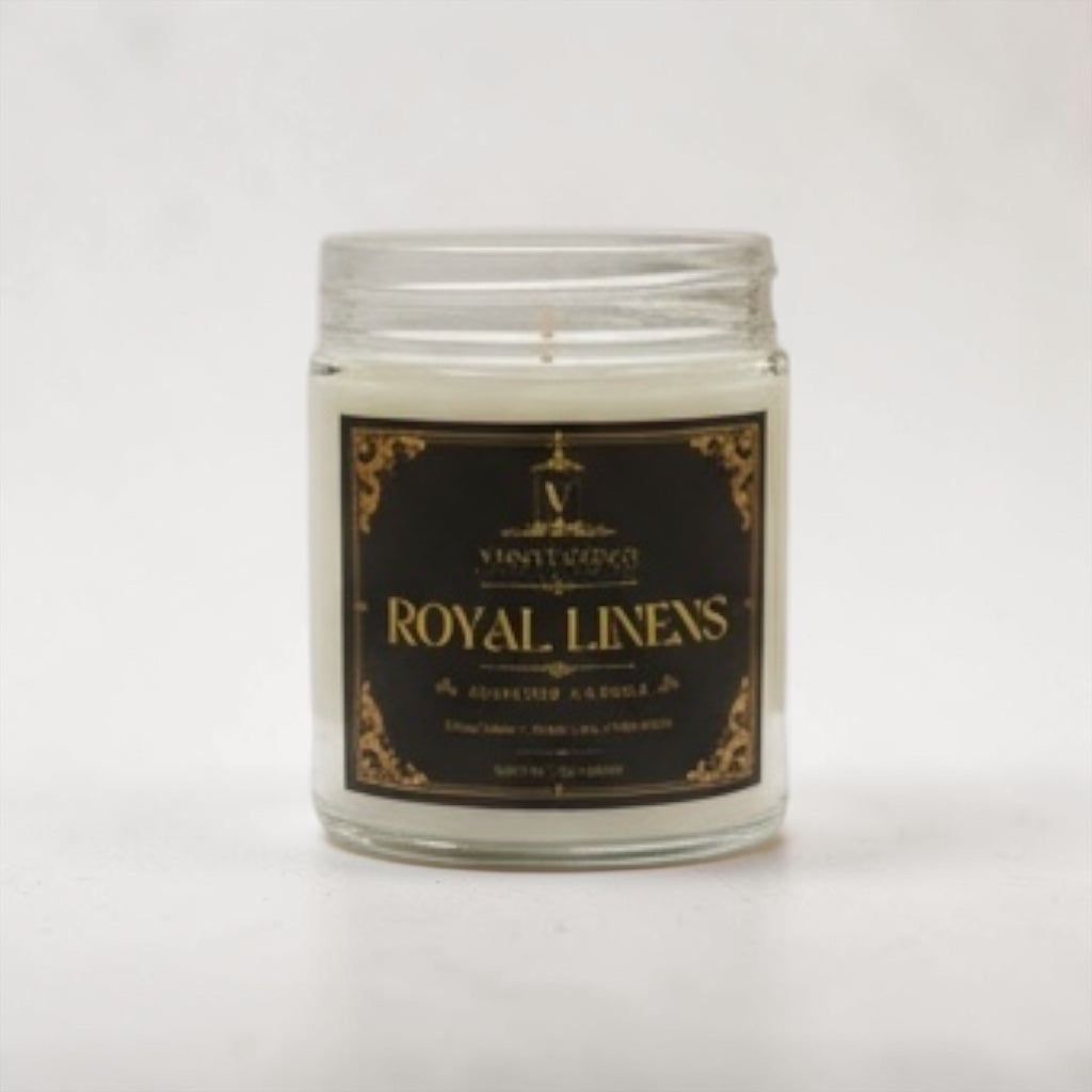 Royal Linens 7 oz Single Wick Candle