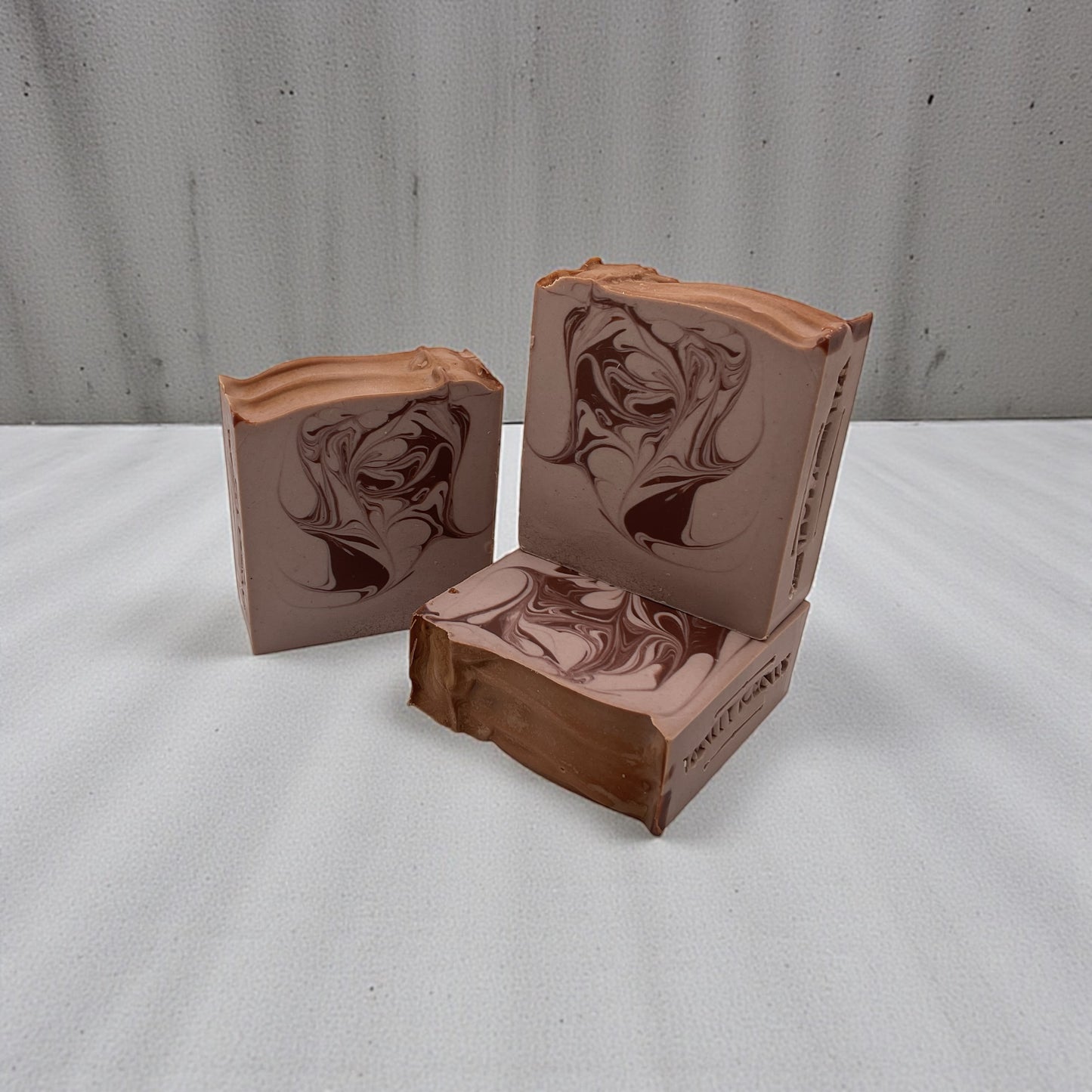 Cocoa & Cashmere Swirl- Triple Butter Soap Bar