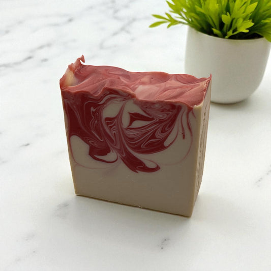 Strawberry Bourbon Soap Bar