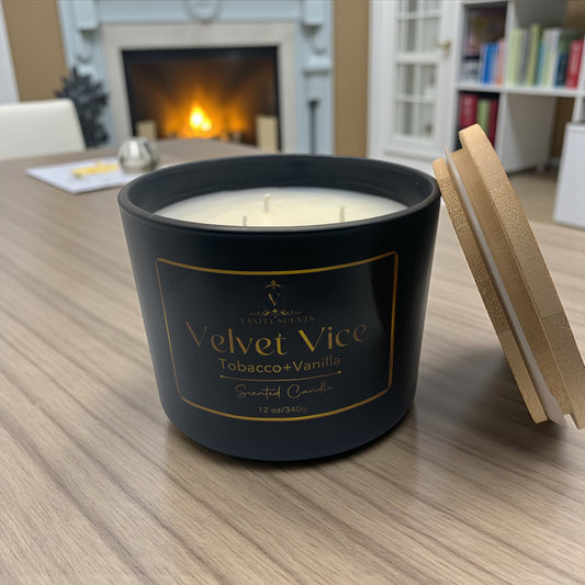 Velvet Vice-Tobacco Vanilla Candle-12oz
